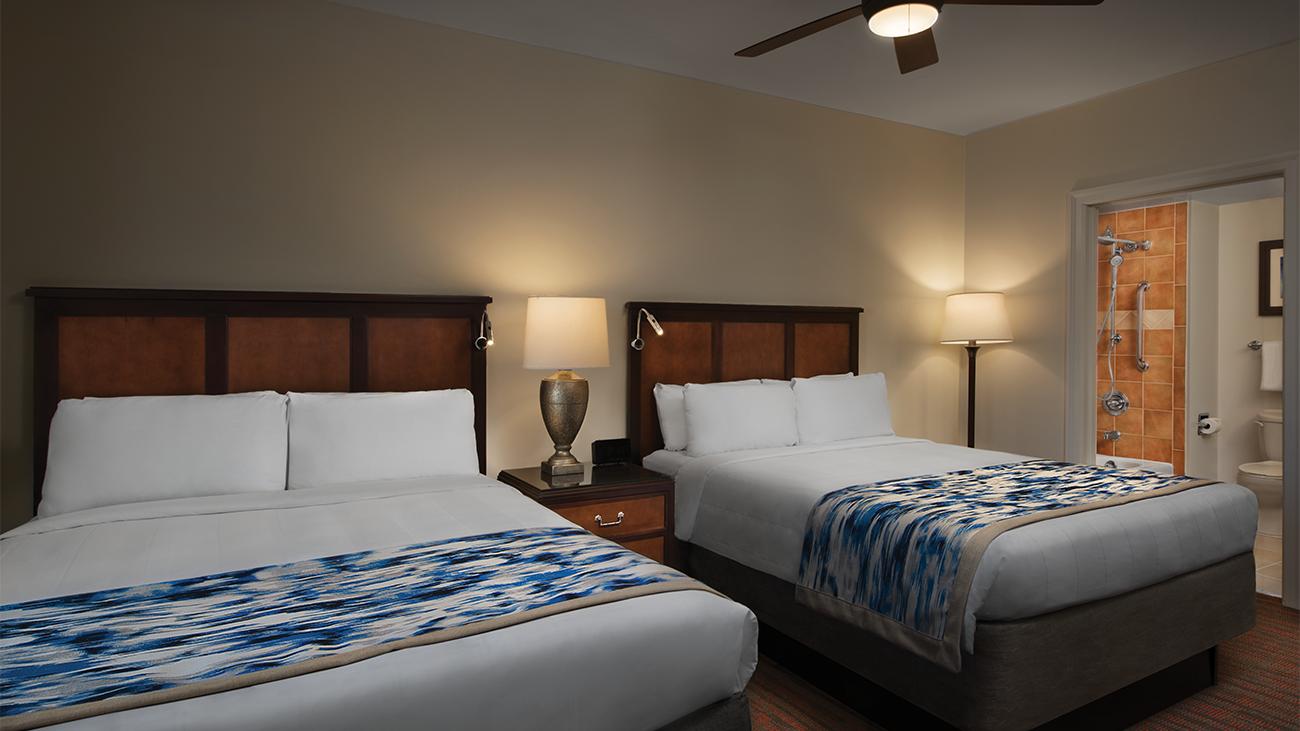 Guest Bedroom, 2 Queens (3-Bedroom Villa)